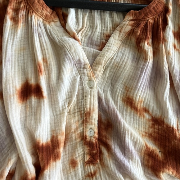 YFB Young Fabulous & Broke Baja Kaftan in Thistle Cosmic Wash M/L - Picture 6 of 8